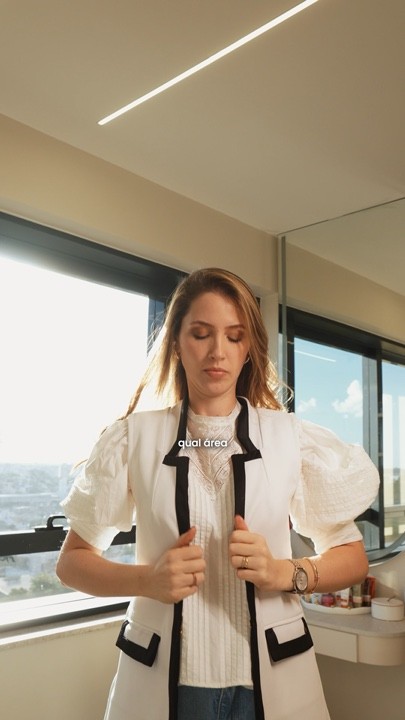 Dra. Bianca Souto em um vídeo produzido pela Gura Filmes